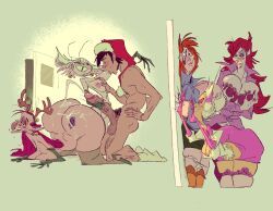 clo_argento_(slb), clotilda_argento, drake_young, maggie_(slb), ms._sharon