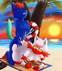 generation_7_pokemon, lewis_(sanscash), litten, pokemon_(species), shiny_pokemon