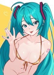 hatsune_miku, vocaloid, anb_(anb_draws), aqua_eyes, aqua_hair