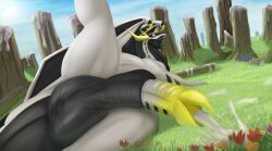 mythology, olexafox, anarog, balls, big_balls