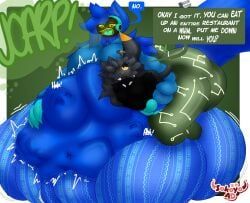 protogen, starry_(sokoyo_owo), sokoyo_owo, 1_ear, 1_eye