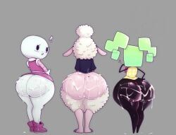 dawn_bellwether, gure_(dragon_ball), mimi_(super_paper_mario), dragon_ball, super_paper_mario