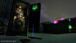 axton_(borderlands), gaige_(borderlands), borderlands, borderlands_2, dudemcdanger