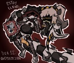 absolute_solver, eldritch_disassembly_drone, eldritch_j_(murder_drones), oc, murder_drones