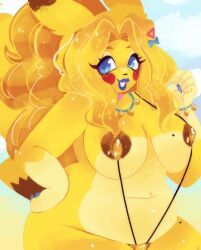 diamond_rodriguez_(mitzapizza), generation_1_pokemon, pikachu, pokemon, kittykqt
