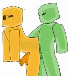 slime_(minecraft), minecraft, kogito, anal, anal_sex