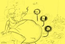 bart_simpson, lisa_simpson, maggie_simpson, shauna_chalmers, the_simpsons