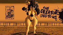 alice_angel, corrupt_angel_(cally3d), susie_campbell, bendy_and_the_ink_machine, south_shaed