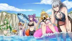 arielle_(vtuber), geega, haruka_karibu, henya_the_genius, michi_mochievee
