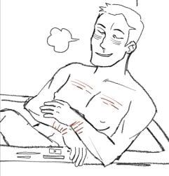 scout_(team_fortress_2), team_fortress_2, bathtub, breasts_out, cocaine