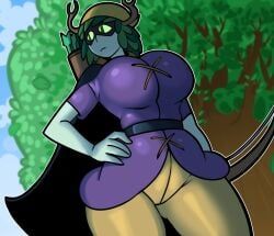 huntress_wizard, adventure_time, cartoon_network, captain_dagon, arrows