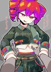 kasane_teto, kasane_teto_(voicepeak), voicepeak, 1boy, 1girls