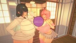 chie_yukio, ichiko_tootome, original_characters, original, japs8005