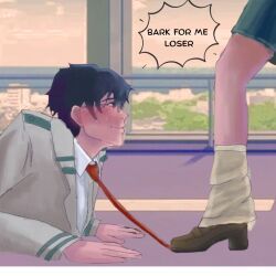 iida_tenya, tenya_iida, y/n, my_hero_academia, 1boy1girl