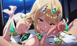 hikari_(xenoblade_2), mythra, mythra_(xenoblade), monolith_soft, nintendo