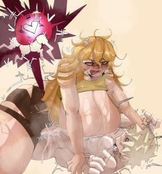 katsuki_bakugou, yang_xiao_long, my_hero_academia, rwby, 1boy