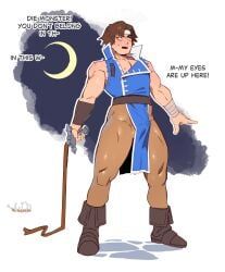 richter_belmont, castlevania:_rondo_of_blood, castlevania_(series), combos-n-doodles, 1boy