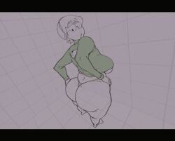 tamako_nobi, doraemon, manilla, 1girls, belly
