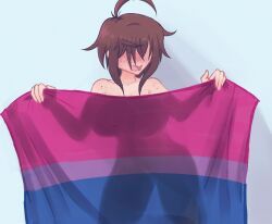 alyssa_(lewdsyrup), lewd_syrup, lewdsyrup, 1girls, bisexual_flag