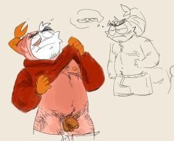shrimpo_(dandy's_world), blushcrunch_studio, dandy's_world, anthro, aquatic