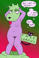 margot_and_tail_(d-monomicon), d-monomicon, anthro, areola, breasts