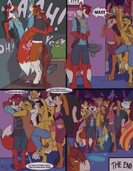 chester_equine, clydesdale, matthew_the_skunk, maxamilion_the_fox, rico_ro-ni
