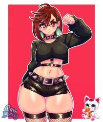 ayase_momo, dandadan, crisdeku, 1girls, alternate_outfit