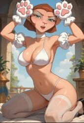 captain_amelia, treasure_planet, alien, bedroom_eyes, breasts
