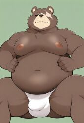 ben_bigger, zenless_zone_zero, takezamurai, 1boy, bara