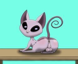 mr._kat, kid_vs._kat, alien, alien_cat, alien_feral