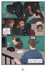 acting_like_a_toy, animal_genitalia, animal_penis, anthro, balls
