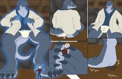 holdem, kudo_(the_dawn_of_the_witch), grimoire_of_zero, guishadow, 4_toes