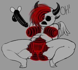 apollyon_(the_binding_of_isaac), tainted_apollyon, the_binding_of_isaac, guilboss, 1girls