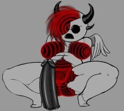 apollyon_(the_binding_of_isaac), tainted_apollyon, the_binding_of_isaac, guilboss, 1girls