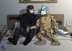 torrosketch, anthro, armor, army, army_outfit