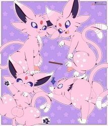 eeveelution, espeon, generation_2_pokemon, pokemon_(species), nintendo