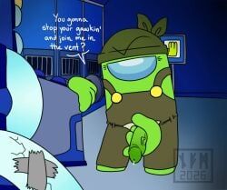 lime_(among_us), among_us, among_us_(series), namarick, cum