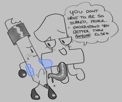 one_(bfdi), pencil_(bfdi), battle_for_dream_island, battle_for_dream_island_again, bfb