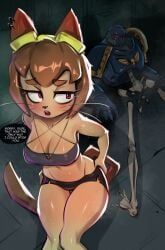 kit_(gameoverse), kit_bodega, loona_(cosplay), space_marine, gameoverse