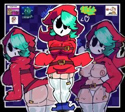 shy_gal, shy_gal_red, mario_(series), nintendo, 1girls