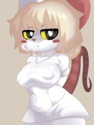 terrible_mouse, asagi_inc, belly, blonde_female, blonde_hair