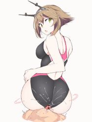 mutsu_(kantai_collection), kantai_collection, shigino_sohuzi, 1boy, 1girl
