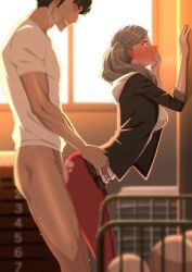 ann_takamaki, suguru_kamoshida, persona, persona_5, eruu