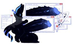blu3j3ans, blujeanz, anthro, ass, balls