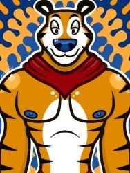 tony_the_tiger, kellogg's, bimdraws, black_eyes, cat