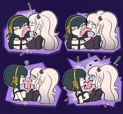junko_enoshima, thorn_princess, yor_briar, yor_forger, danganronpa