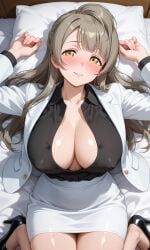 minami_kotori, minami_kotori's_mother, love_live!, 1girls, bedroom