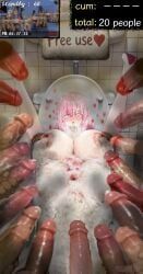 unknown1919, abuse, abused_female, anal_cum_explosion, asshole