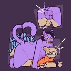 catty_cattenheimer, undertale_(series), xenopavilia, anal, anal_penetration