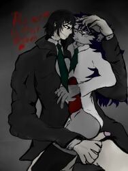 eluca_(pretty_blood), mikami_teru, death_note, pretty_blood, 1femboy